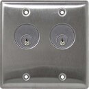CM-3500 Double Gang<BR>Interrupteur à clé à double cylindre:  