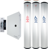 CX-WC17-PS: Série CX-WC:Contrôle des toilettes sans obstacle - Contrôle des toilettes