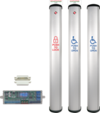 CX-WC18: Série CX-WC:Contrôle des toilettes sans obstacle - Contrôle des toilettes