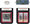 CM-2520/48: Interrupteur combiné, 2" x 4" étroit 'Push to Open' & 'Push to Lock' - Contrôle des toilettes - 