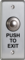 CM-9180PTE: CM-9000/9100:Interrupteur Pousser/sortir de 7/8 po résistant au vandalisme - Bouton-poussoir/bouton de sortie