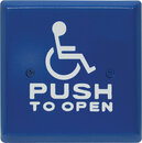 CM-46CB/4, 4-1/2" bleu carré (vis exposées):  