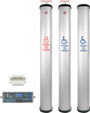 CX-WC18SL: Série CX-WC:Contrôle des toilettes sans obstacle - Contrôle des toilettes