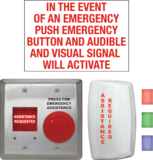 CX-WEC10BK2: Série CX-WEC:Appel d’urgence pour les toilettes universelles - Contrôle des toilettes