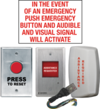 CX-WEC12: Série CX-WEC:Appel d’urgence pour les toilettes universelles - Contrôle des toilettes