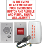 CX-WEC13: Série CX-WEC:Appel d’urgence pour les toilettes universelles - Contrôle des toilettes