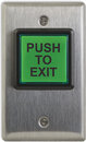CM-30E Interrupteur économique éclairé à DEL avec « PUSH TO EXIT »:  