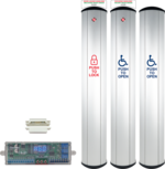 CX-WC17SL: Série CX-WC:Contrôle des toilettes sans obstacle - Contrôle des toilettes