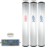 CX-WC17: Série CX-WC:Contrôle des toilettes sans obstacle - Contrôle des toilettes