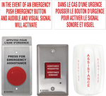 CX-WEC10FE: Série CX-WEC:Appel d’urgence pour les toilettes universelles - Contrôle des toilettes